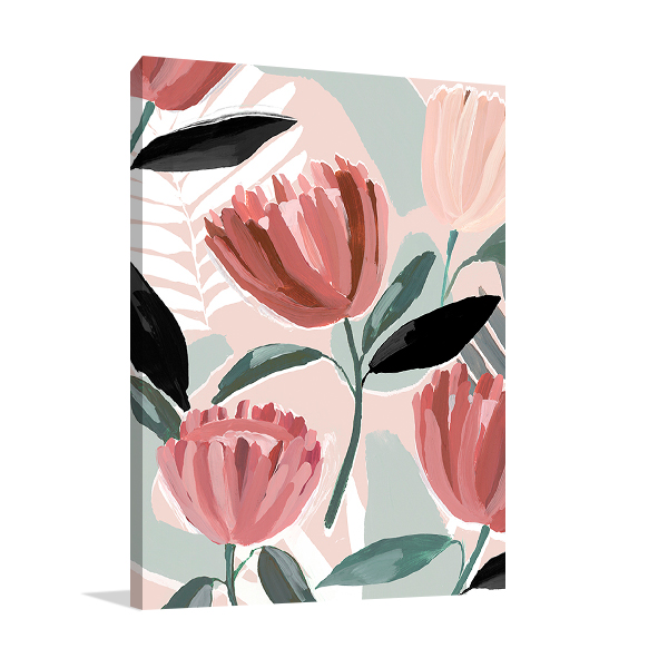 Dreamy Petals I Wall Art Print