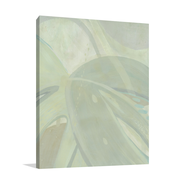 Encaustic Green I Wall Art Print