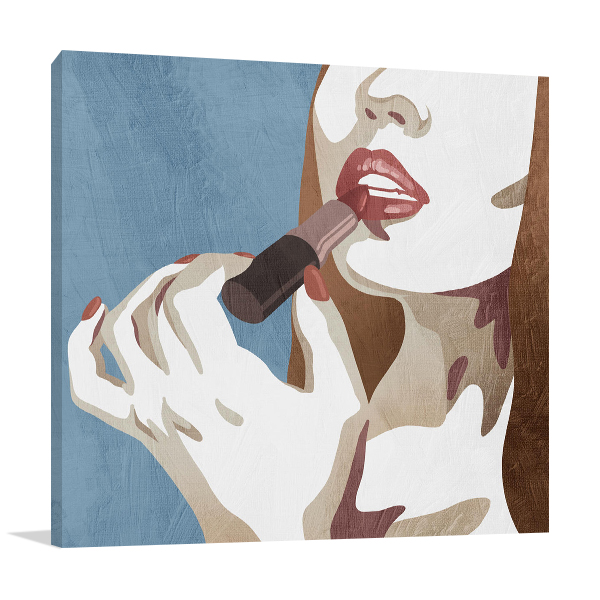 Fahionable Kiss IV Wall Art Print