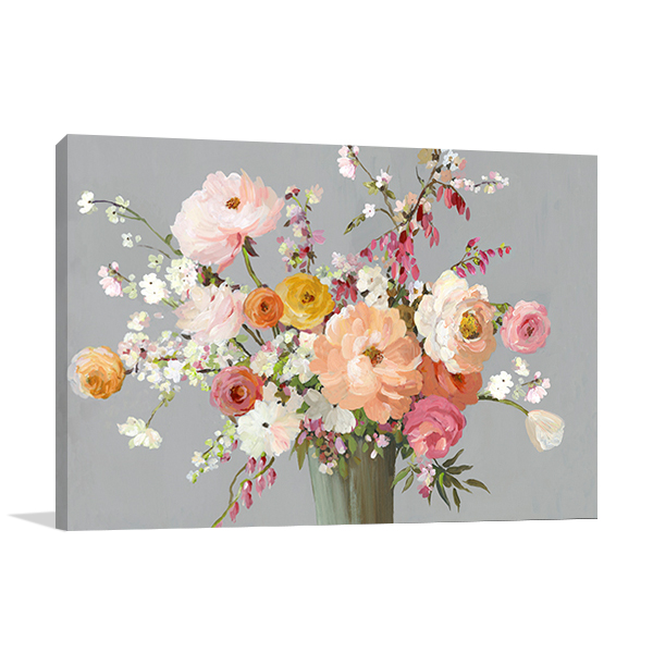 Floral Song Wall Art Print