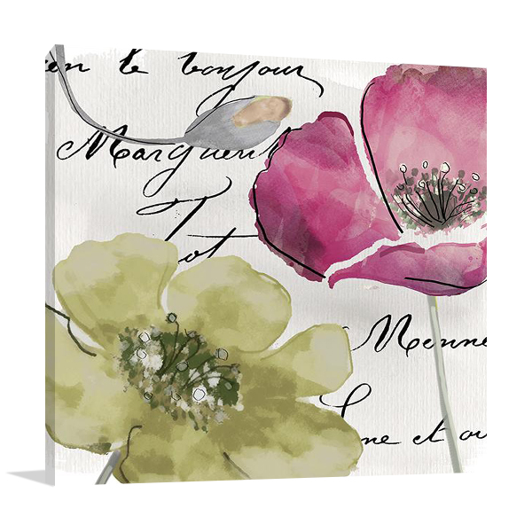 Flowers of France IV Wall Art Print