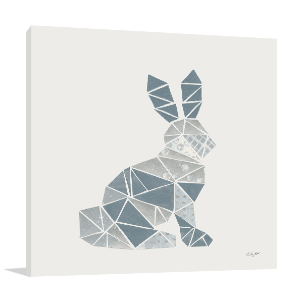 Geometric Animal III Wall Art Print