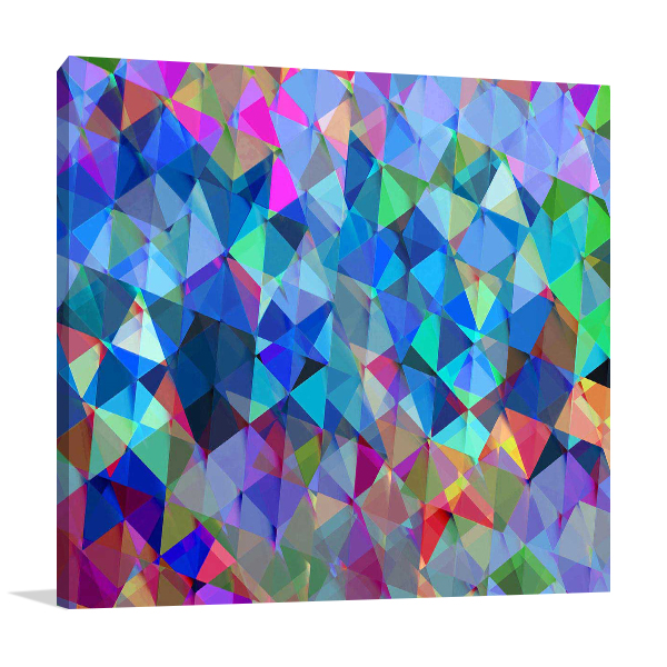 Geometric Squared IV Wall Art Print