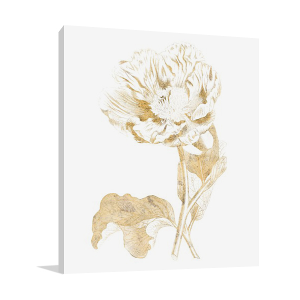 Gilded Botanical VII Wall Art Print