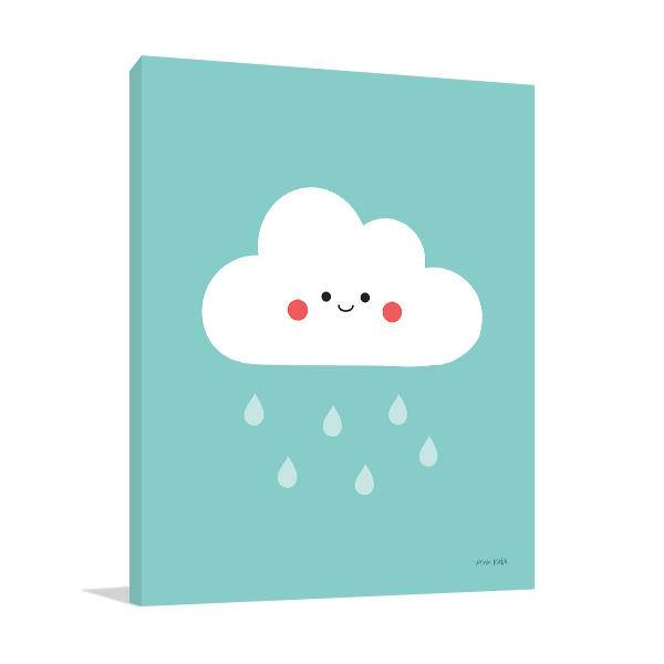 Happy Cloud II Wall Art Print