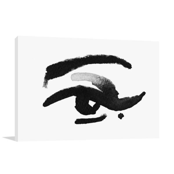 Inked Eye Wall Art Print