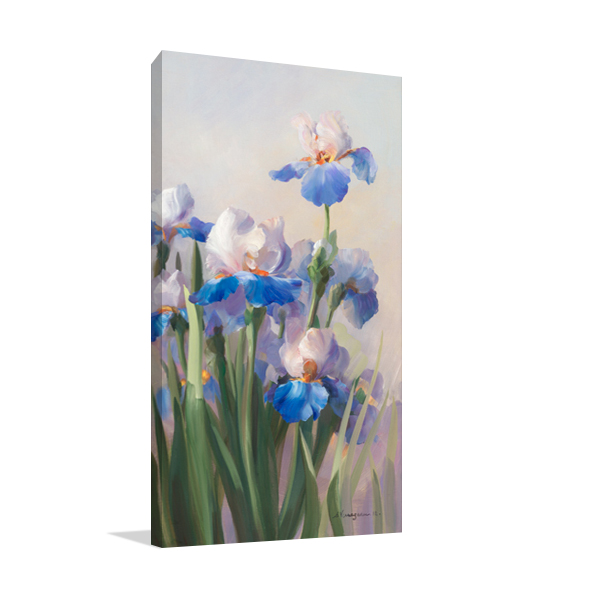 Iris French Cancan Wall Art Print