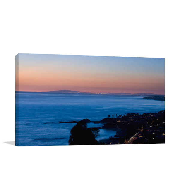 Laguna Coastline Wall Art Print