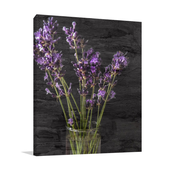 Lavender Jar I Wall Art Print