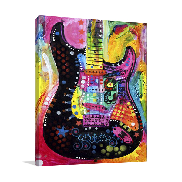 Lenny Strat Wall Art Print