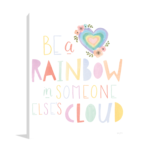 Lets Chase Rainbows II Wall Art Print