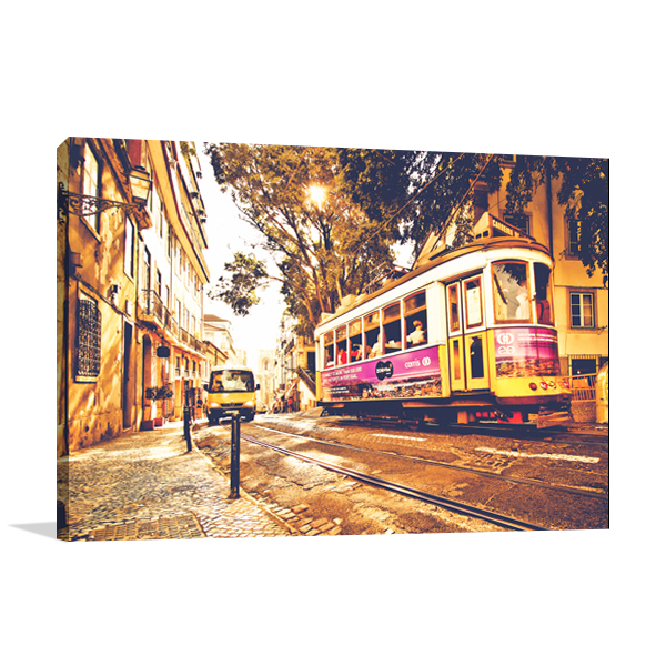 Lisboa Street Wall Art Print