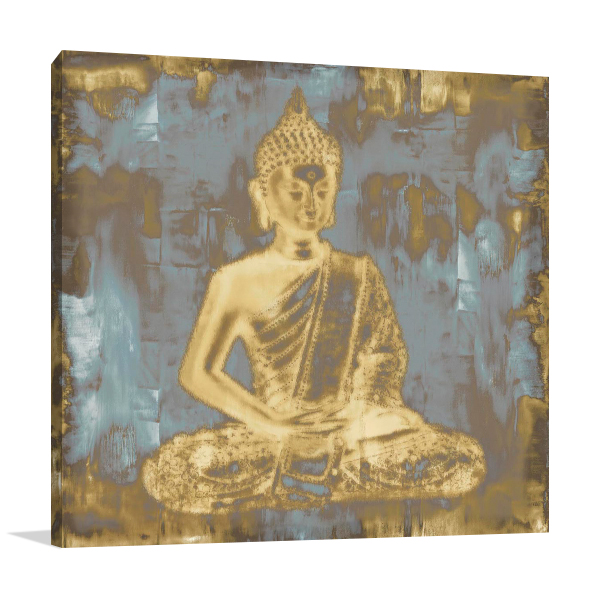 Meditating Buddha Wall Art Print