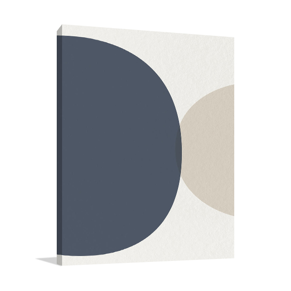 Mid Century Soft Luxe II Wall Art Print