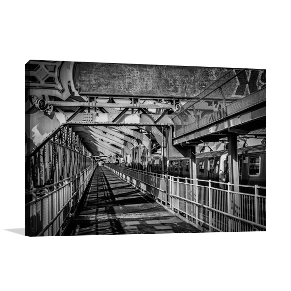 New York Train Wall Art Print