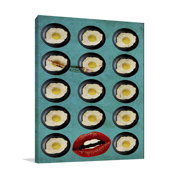 One Egg A Day Wall Art Print