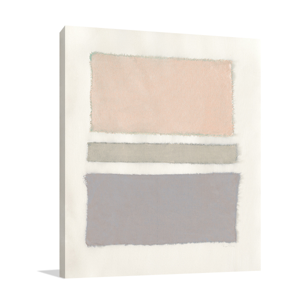 Painted Weaving V Neutral Wall Art Print