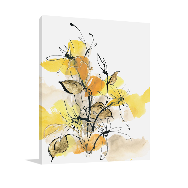 Paris Yellow I Wall Art Print