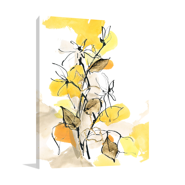 Paris Yellow II Wall Art Print