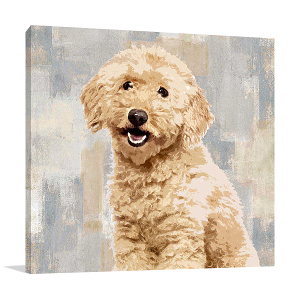 Poodle Wall Art Print