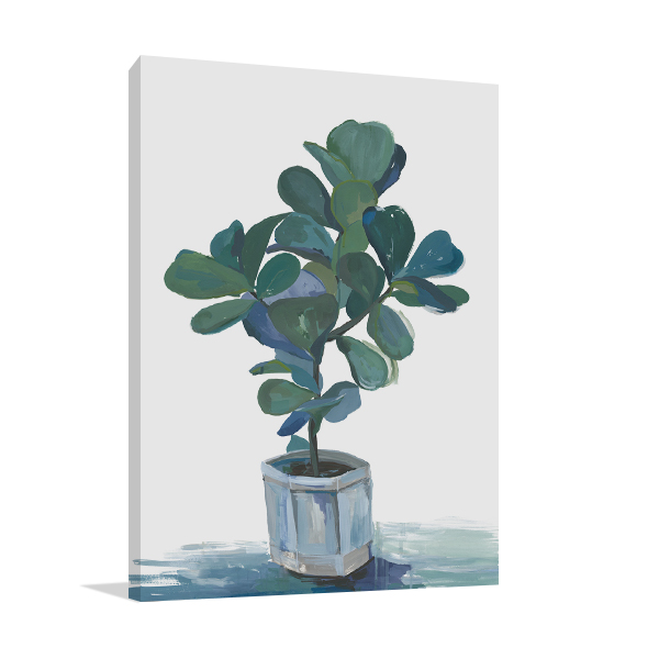 Potted Plant Wall Art Print