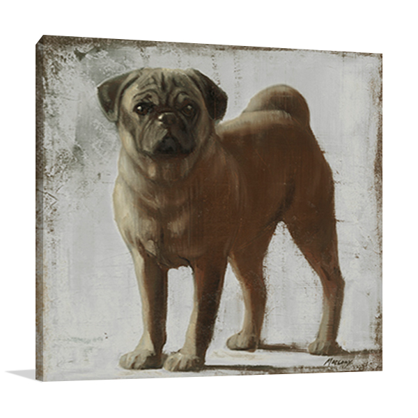 Pug Wall Art Print