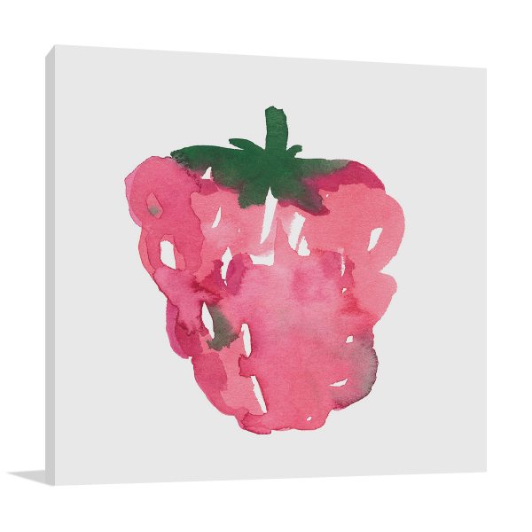 Raspberry Wall Art Print