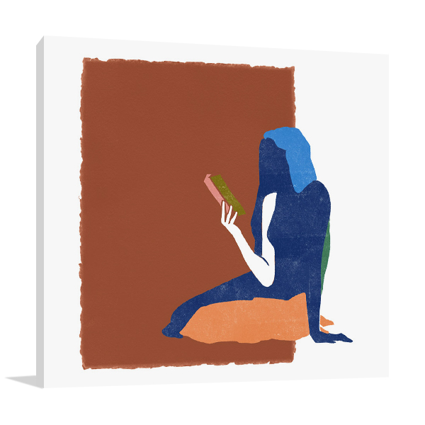 Reader 3 Wall Art Print