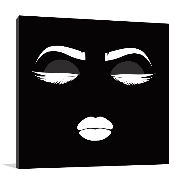 ReHer Face Wall Art Print