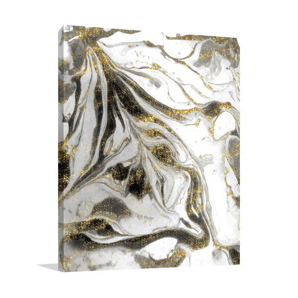 Rivers of Gold Wall Art Print