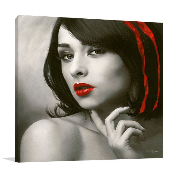 Strawberry Red Wall Art Print