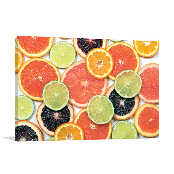 Sunny Citrus IV Wall Art Print