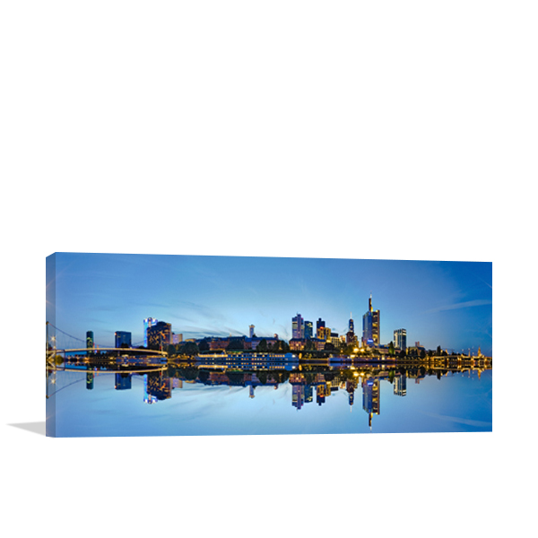 The Frankfurt Panorama Wall Art Print