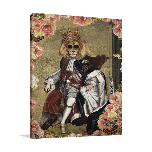 The King Wall Art Print