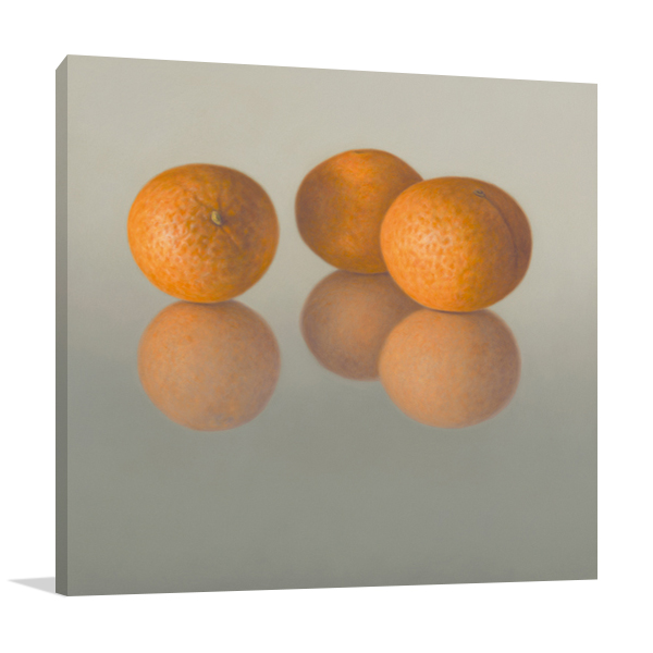 The Orange Wall Art Print