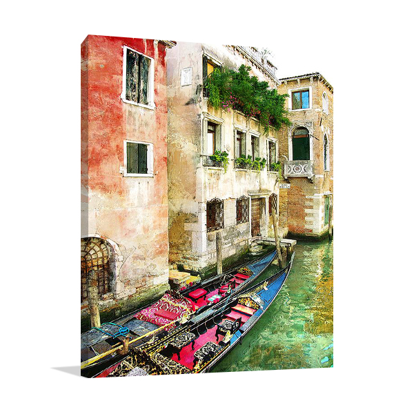 Venice by Day Wall Art Print