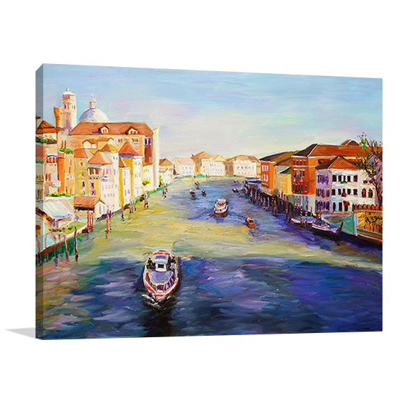 The Venice Canal Wall Art Print