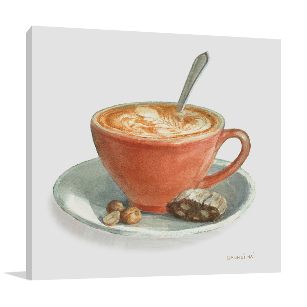 Wake Me Up Coffee III Wall Art Print