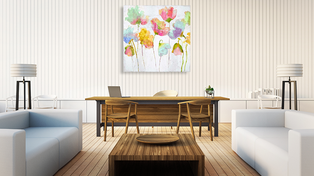 Botanical Floral Canvas Print