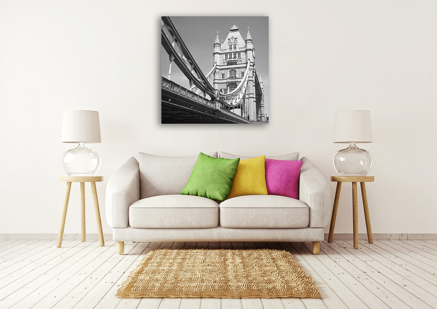 Square Canvas Art Print