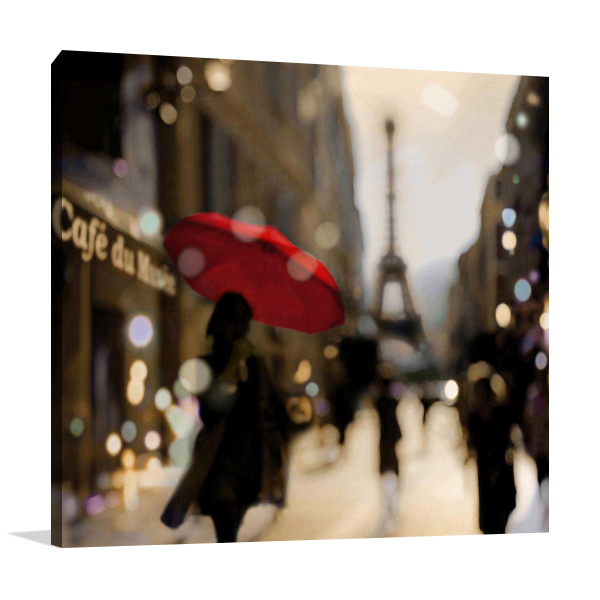 A Paris Stroll Wall Art Print