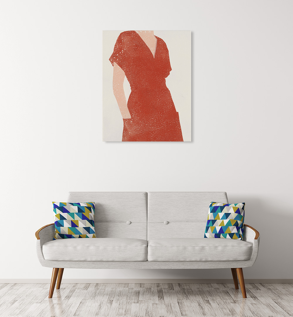 Contemporary Feminine on The Wall