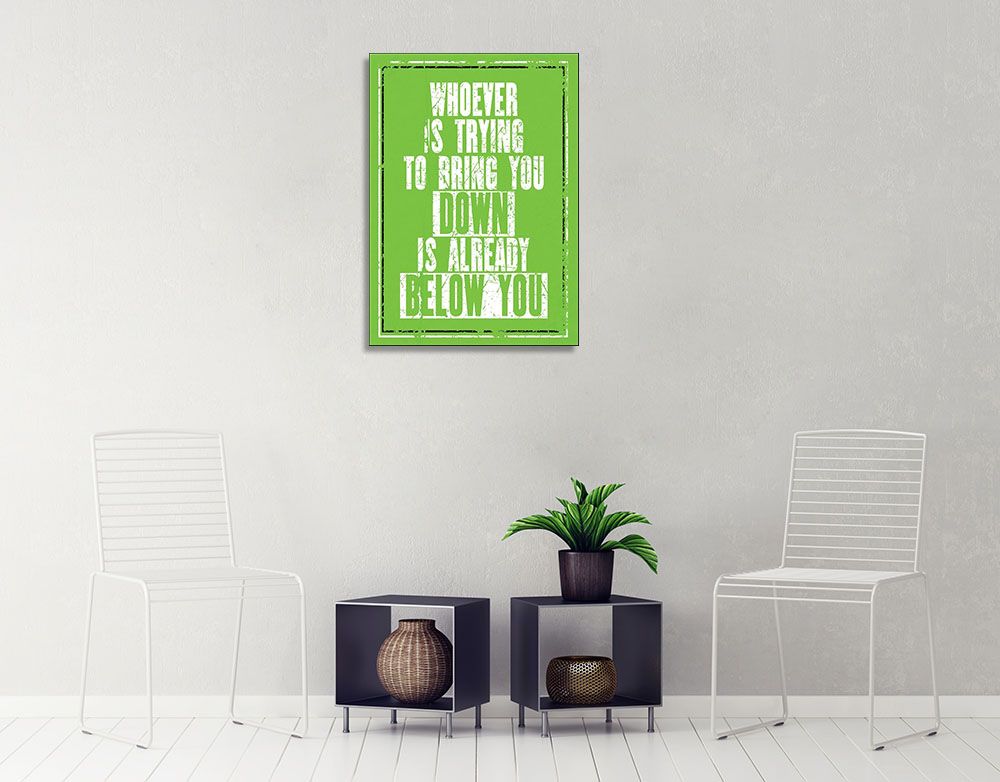 Green Inspirational Art Print