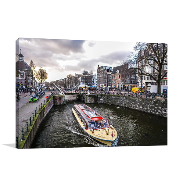 Amsterdam City Print Canvas