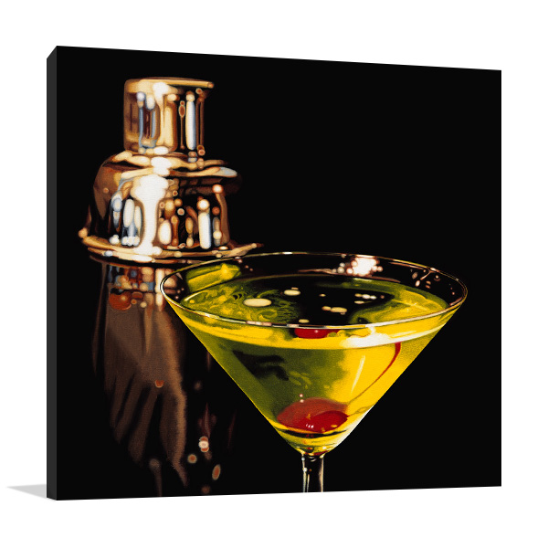 Appletini Wall Art Print