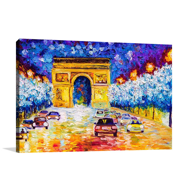 Arc De Triumph Paris Print