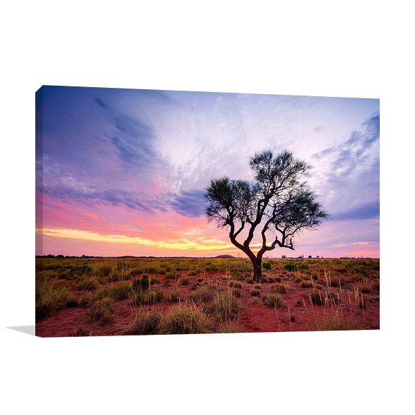 Australia Pilbara Region Wall Canvas Print