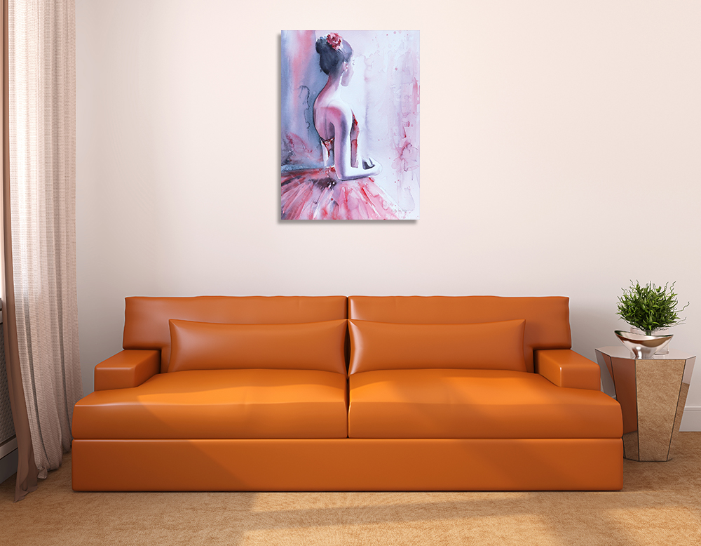 Feminine Art Print on Canvas