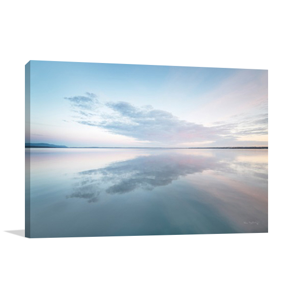 Bellingham Bay Clouds Reflection I Wall Art Print