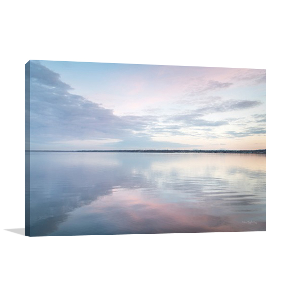 Bellingham Bay Clouds Reflection II Wall Art Print